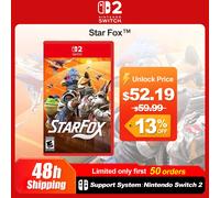 Star Fox para Nintendo Switch 2, Tarjeta Física de Juego para Consola NS2, Publicado por Nintendo, Compatible con Juegos en Español, Alta Puntuación Random Cover
