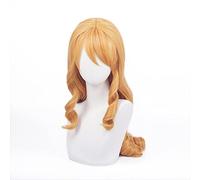 Star Guardian Cosplay Soraka Wig Game Cafe Cutie Soraka Long Yellow Wave Wigs Heat Resistant Synthetic Hair