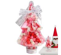 Star Jar - Paper, 3.94x7.28in Wishing Star Bottle DIY | Gradient Color Paper Stars Strips, Handmade Christmas Tree Decoration For Home, Office, Classroom, Holiday, Festive Decor