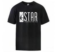 Star Labs Print Mens tee Summer Casual Cotton T Shirts shubuzhi Man BD S.T.A.R Tshirt Homme Casual Fashion