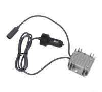 Star Link - Cable de alimentación para mini cable de alimentación de 105 W CC-CC, convertidor de amplificador de 12 V 24 V entrada a salida de 30 V para estación de carga de vehículos, color negro