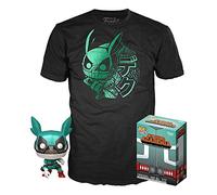STAR MASK- Set Figura Pop 38 tee My Hero Academia Deku with Helmet Anime Muñecos cabezones, Multicolor, S (122210)