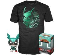 STAR MASK- Set Figura Pop 38 tee My Hero Academia Deku with Helmet Muñecos cabezones, Multicolor (122213)