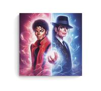 Star Michael Jackson Art Group Picture Arte Arte Arte Imagen Impresión Imagen Moderna Decoración para Habitación Familiar 28 x 28 Pulgadas (70 x 70 cm)