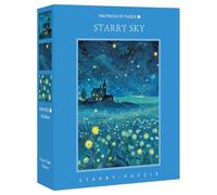 Star Night Puzzle - 27,5 x 20 Pulgadas, 1000 Piezas, con Purpurina, Juguete Divertido | Estimulante de la Mente para el Trabajo, Oficina, Escuela, Aula, hogar, fie
