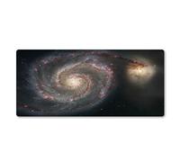 Star Office Computer Alfombrilla de Escritorio Grande Teclado Alfombrilla de ratón Alfombrilla de Escritorio portátil Alfombrilla de ratón de Juego 800 * 300 * 3Mm