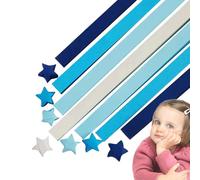 Star Paper | 1350 hojas de papel de estrella de color degradado, hecho a mano, bonito papel de manualidades de dibujos animados para decoración de la suerte, enseñanza escolar