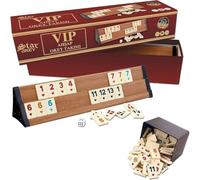 Star Premium VIP Okey - Juego de madera y piedras de melamina AHSAP Okey TAKIMI