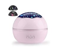 Star Projector Night Light, Colorful Rotating Star Moon Cover Projector Night Lighting Lamp for Children Bedroom