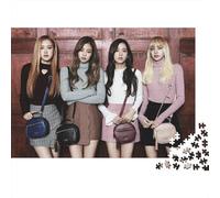 Star Puzzle 1000 Piezas para Adultos - Blackpink Rompecabezas De Madera, Juego Educativo 3D, Amantes De Puzzles 70x50cm/1000pcs