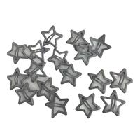 Star Red Hair Clip Cute Silver Color Barrettes Women Simple Snap Headdress Accessories(Color 21,10pcs)