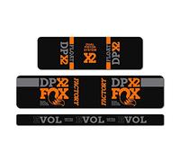 STAR SAM Pegatinas Compatibles con amortiguador bici Fox Float DPX2 2018 Naranja 1 CMT