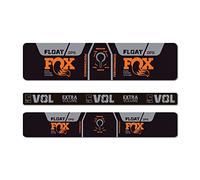 STAR SAM Pegatinas Compatibles con amortiguador bici Fox Float Performance DPS EVOL 2021 (Naranja)