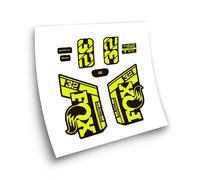 STAR SAM Pegatinas Compatibles con horquilla bici Fox 32 Performance Elite 2021 Amarillo fluorescente 1 CMT