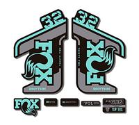 STAR SAM Pegatinas Compatibles con horquilla bici Fox 32 Rhythm 2021 1 CMT (Menta)