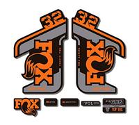 STAR SAM Pegatinas Compatibles con horquilla bici Fox 32 Rhythm 2021 1 CMT (Naranja)