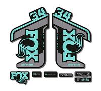 STAR SAM Pegatinas Compatibles con horquilla bici Fox 34 Rhythm 2021 Menta 1 CMT