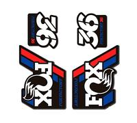 STAR SAM Pegatinas Compatibles con horquilla bici Fox 36 Factory 2019 Rojo/Azul/Blanco 1 CMT