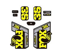 STAR SAM Pegatinas Compatibles con horquilla bici Fox 36 Performance Elite 2021 Menta 1 CMT