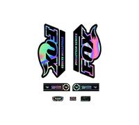 STAR SAM Pegatinas Compatibles con horquilla bici Fox Evolution Series 29'' Holográfico 1 CMT