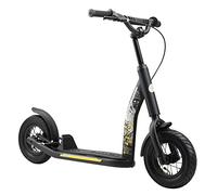 STAR SCOOTER Patinete Infantil 2 Ruedas a Partir de 5 años | Kick Scooter 10" neumáticos, Ajustable en Altura para niñas y niños | Negro