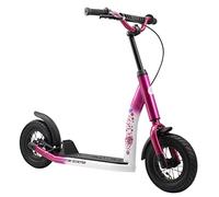 STAR SCOOTER Patinete Infantil 2 Ruedas a Partir de 5 años | Kick Scooter 10" neumáticos, Ajustable en Altura para niñas y niños | Rosa