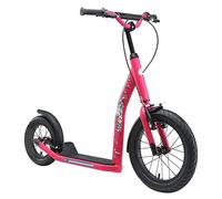 STAR SCOOTER Patinete Infantil 2 Ruedas a Partir de 8 años | Kick Scooter 16" neumáticos, Ajustable en Altura para niñas y niños | Rosa