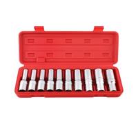 Star Socket Set 10-piece External - Star Shape Tools with Case Female Set