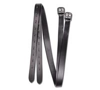 Star Steigbügelriemen, Schwarz, 140 cm