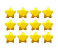 Star Stress Ball - 12 Pack Solid Foam Sponge Toy | Stress Relief Mini
