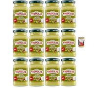 Star Tigullio GranPesto Pesto Ricotta e pistacchio, pesto con ricotta y pistachos 12 x 185 g salsa + polpa italiana gourmet 400 g