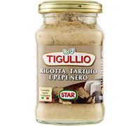 Star Tigullio GranPesto Ricotta Tartufo Pepe Nerón trufa y pimienta negra, 190 g salsa
