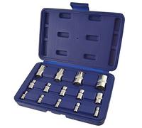Star Torx hembra E Sockets superficial E4 - E24 Unidad Mixta 14PC Kit