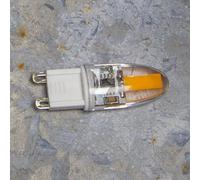 STAR TRADING Bombilla LED bi-pin, G9, 1,8 W, transparente, 2.800 K, atenuable, 200 lm True