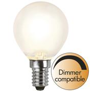 Star Trading - Bombilla LED E14 P45 Esmerilado - 4.0w - 2700K - Regulable