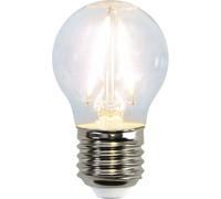 Star Trading - Bombilla LED E27 G45 Transparente - 1.5w - 2700K