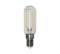 STAR TRADING Bombilla LED T25, E14, transparente, filamento, 1,8 W, 2.700 K True