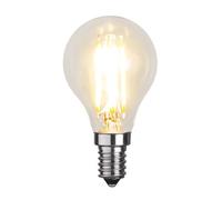 Star Trading - Bombilla LED E14 P45 Transparente - 4.2w - 2700K - Regulable