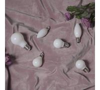 STAR TRADING Bombilla vela LED E14 2.700K opalino Ra90 4.7W