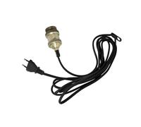 Star Trading Cable con interruptor Archaic negro-latón