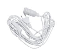 Star Trading Cable E14 5 m con interruptor blanco