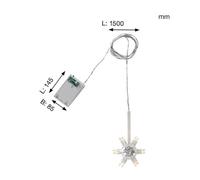 STAR TRADING Cadena de luces LED Lighty Anillo luminoso para estrellas de papel