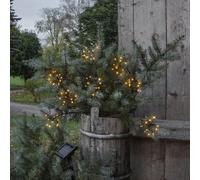 STAR TRADING Cadena de luces LED solar Firework