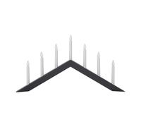 Star Trading Candelabro Arrow 36 cm gris