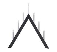 Star Trading Candelabro Arrow 64.5 cm gris