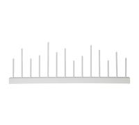 Star Trading Candelabro de Adviento Echo blanco