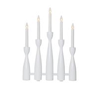 Star Trading Candelabro de Adviento Midja 2.0 Blanco