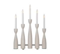 Star Trading Candelabro de Adviento Midja 2.0 Blanco lacado