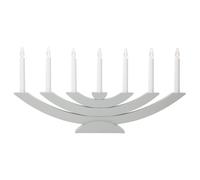 Star Trading Candelabro de Adviento Navida gris