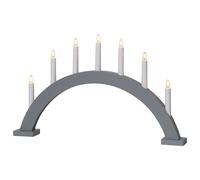 Star Trading Candelabro de Adviento Trapp arco gris